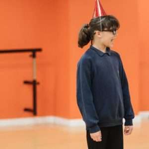 Visiting Schools student in a workshop